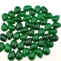 Jadeit zielony kaboszon łezka 18x13 mm 1 szt
