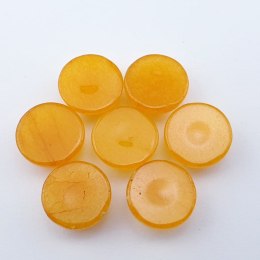 Jadeit żółty kaboszon fi 12 mm 1 szt