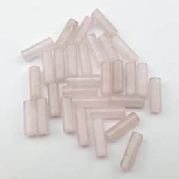 Kwarc różowy walec 13x4 mm 2 szt