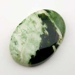 Chrom Chalcedon kaboszon 37x16 mm nr 20