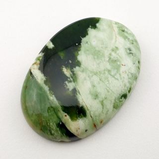 Chrom Chalcedon kaboszon 37x16 mm nr 20