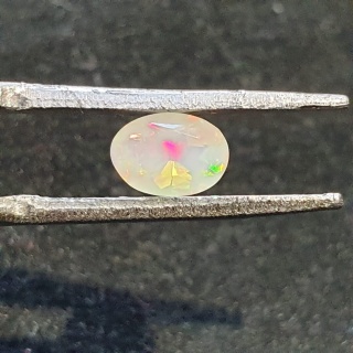 Opal z Etiopii fasetowany 6x4 mm nr A243