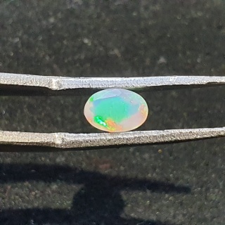 Opal z Etiopii fasetowany 6x4 mm nr A245