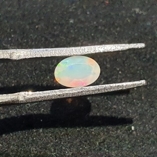 Opal z Etiopii fasetowany 6x4 mm nr A256