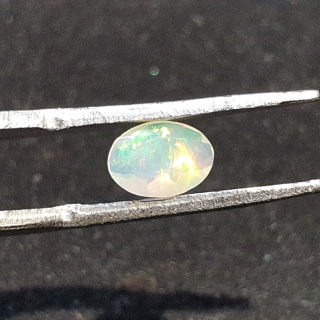 Opal z Etiopii fasetowany 7x5 mm nr A260