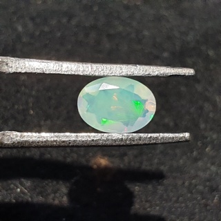 Opal z Etiopii fasetowany 7x5 mm nr A269