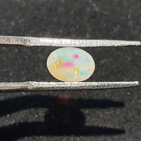 Opal z Etiopii fasetowany 7x5 mm nr A273
