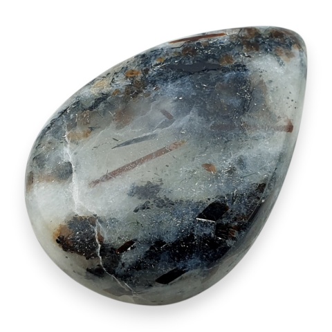 Astrofyllit kaboszon 33x23 mm nr 8