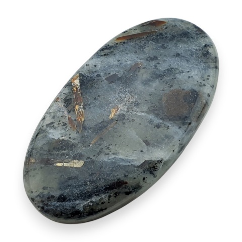 Astrofyllit kaboszon 35x19 mm nr 41