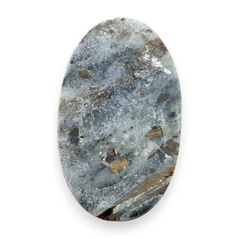 Astrofyllit kaboszon 35x20 mm nr 24