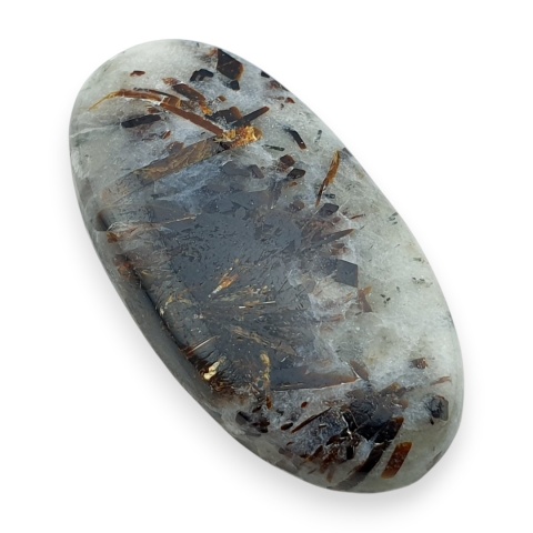 Astrofyllit kaboszon 38x18 mm nr 5