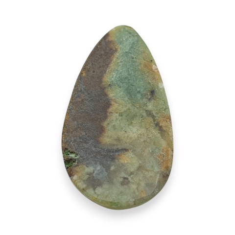 Chalcedon zielony kaboszon 23x13 mm nr 97