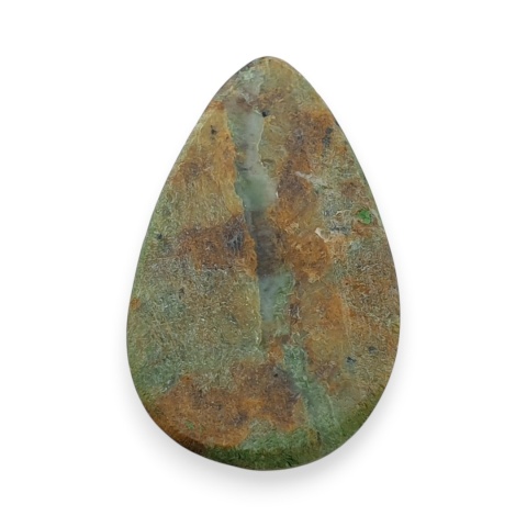 Chalcedon zielony kaboszon 24x15 mm nr 106