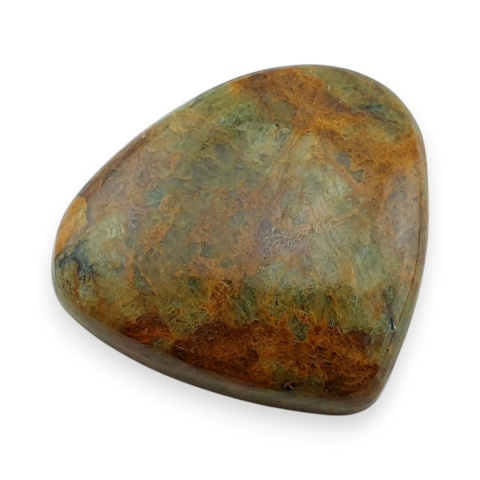 Chalcedon zielony kaboszon 25x22 mm nr 26