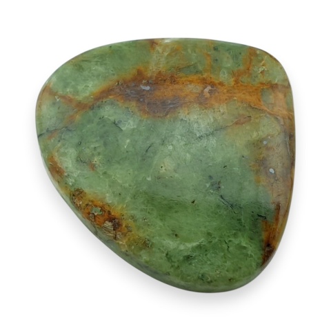 Chalcedon zielony kaboszon 25x22 mm nr 74