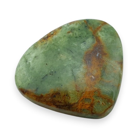 Chalcedon zielony kaboszon 25x22 mm nr 74