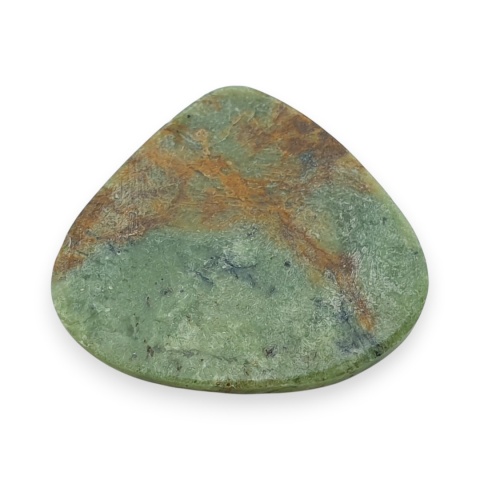 Chalcedon zielony kaboszon 25x22 mm nr 74