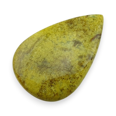 Opal zielony kaboszon 37x24 mm nr 117