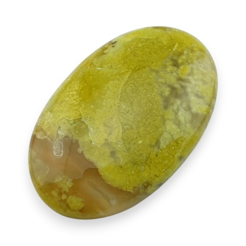 Opal zielony kaboszon 38x24 mm nr 68