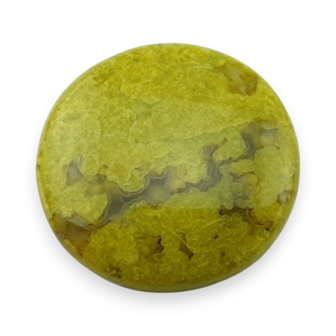 Opal zielony kaboszon fi 26 mm nr 91
