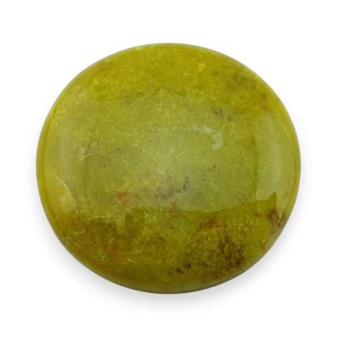 Opal zielony kaboszon fi 27 mm nr 115