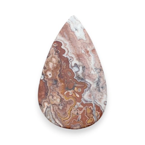 Jaspis Rosetta kaboszon 38x21 mm nr 115