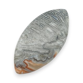 Agat lattice kaboszon 39x19 mm nr 58