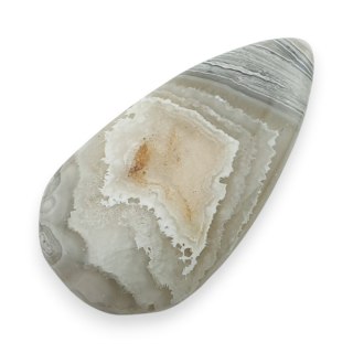 Agat lattice kaboszon 39x20 mm nr 65