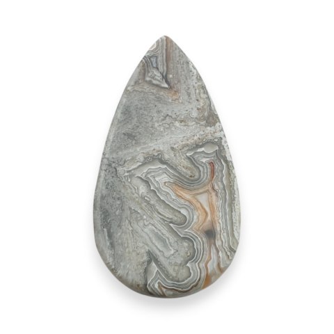 Agat lattice kaboszon 39x20 mm nr 68