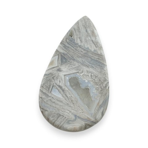 Agat lattice kaboszon 39x21 mm nr 42