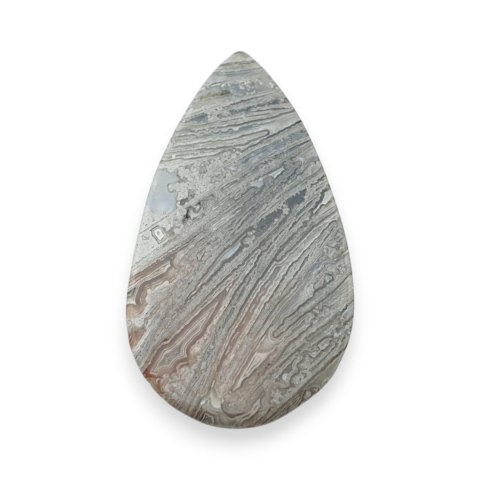 Agat lattice kaboszon 41x23 mm nr 25