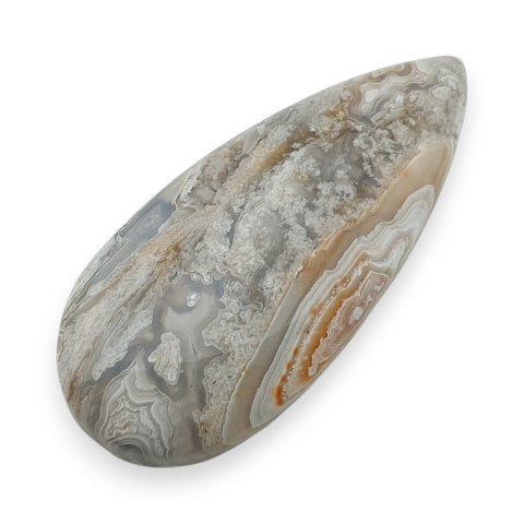 Agat lattice kaboszon 42x19 mm nr 46
