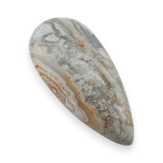 Agat lattice kaboszon 42x19 mm nr 46
