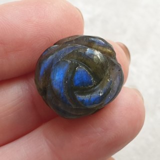 Labradoryt róża fi 19 mm nr 35
