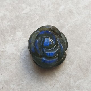 Labradoryt róża fi 21 mm nr 34