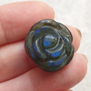 Labradoryt róża fi 21 mm nr 34
