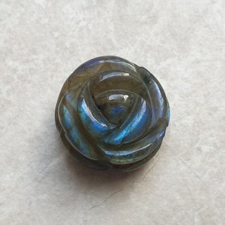 Labradoryt róża fi 23 mm nr 16