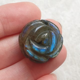 Labradoryt róża fi 23 mm nr 16
