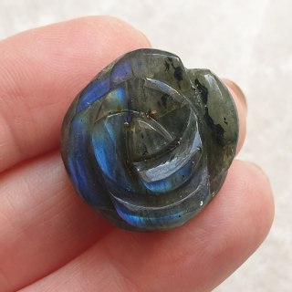 Labradoryt róża fi 23 mm nr 31