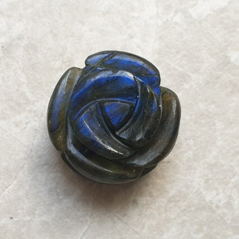 Labradoryt róża fi 24 mm nr 14
