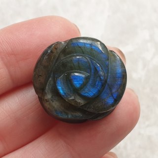 Labradoryt róża fi 24 mm nr 24