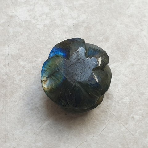 Labradoryt róża fi 24 mm nr 24