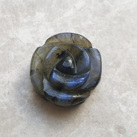 Labradoryt róża fi 24 mm nr 33