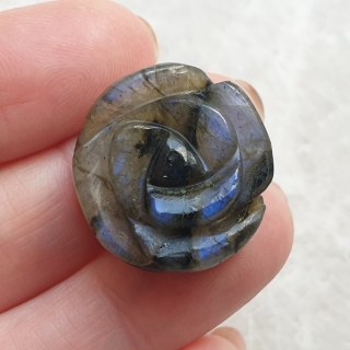 Labradoryt róża fi 24 mm nr 33