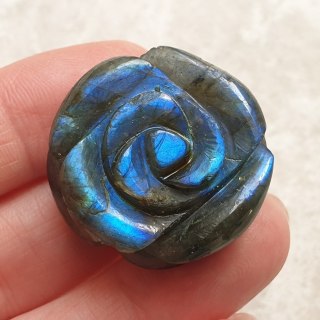 Labradoryt róża fi 29 mm nr 18