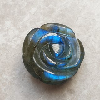 Labradoryt róża fi 29 mm nr 27