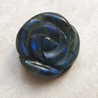 Labradoryt róża fi 29 mm nr 30