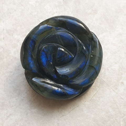 Labradoryt róża fi 29 mm nr 30
