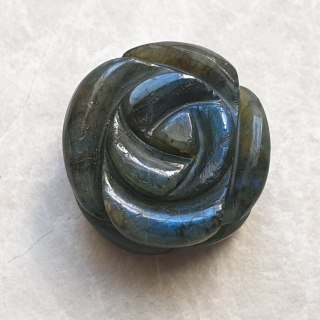 Labradoryt róża fi 30 mm nr 1