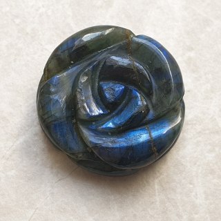 Labradoryt róża fi 32 mm nr 29